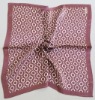 Silk printed scarf