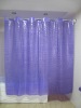 purple shower curtain