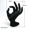 2012 hot sell fashion ring Displays hand shape design