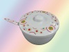 Melamine Large Soup Bowl with Lid and Ladle