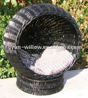 willow pet basket,wicker pet basket