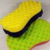 OEM colorful soft bath sponge