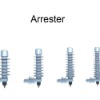 Compound wrap metal oxide arrestor