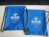 drawstring polyester shoe bag