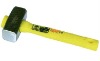 German type stoning hammer Half plastic-coating handle