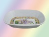 Melamine Oblong Food Basket