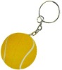 PU Stress Tennis Ball Keyholder