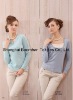 100% ladies knitted cashmere sweater