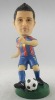 Football Superstar Resin Doll Collectible David Villa