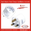 2012 HOT SALE UK Plug Adapter with EUROPE Socket (L-023)