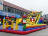 Large inflatable fun city