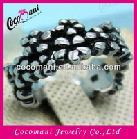 China Factory Fashion Jewelry Stainless Steel Floral Bouquet Ring