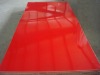 red polyster plywood