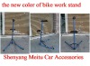 Portable aluminum bike stand