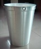 Aluminum Bucket with Galvanized Lid and Rod