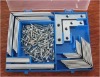 180pcs angle iron set squre set