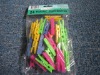 High quality,various shape,colorful plastic clothespins