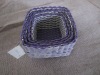 braided PE storage basket