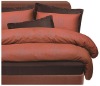 Emboss microfibre duvet cover set