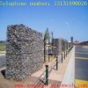 6*8mesh size 2*1*1.5galvanized pvc coated gabion mesh