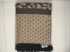 Acrylic Jacquard throw blanket