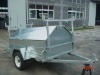 Hot dipped galvanized tradesman top utility trailer