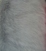 Faux plush fur fleece