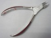 Cuticle nipper, nail nipper, cuticle clipper in stainless steel