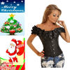 S/M/L/XL 2013 ML4049 New Arrival Flower Neck Fashion Sexy wedding dress corset top