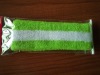 Green and White Terry Headband