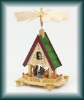 YS wooden christmas pyramid