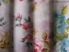 70%cotton 30%silk printed fabric