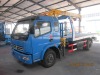 DongFeng DLK Wrecker Truck With Crane