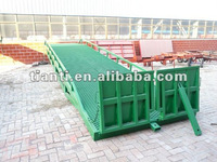 load 6-12t mobile yard ramp hydraulic ramp