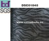 Silk screen printing metal fabric