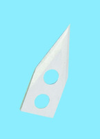 Rubber cutting blades