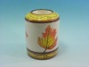 Round Ceramic Candle Holder