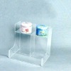 acrylic cosmetic display plexiglass cosmetic holder PMMA cosmetic rack