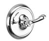 zinc alloy bathroom swivel towel bar