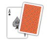 plastic playing card