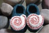 handmade crochet baby shoes