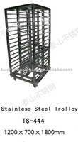 304 or 316L Stainless Steel Plate Trolley