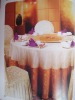 stripe damask table cloth