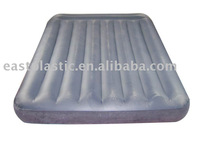 sleeping blue air mattress