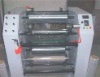 Stretch film rewinding slitter