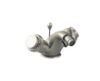 new design double handle brass bidet faucet