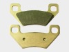 Motorcycle brake pads