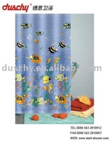 polyyester shower curtain