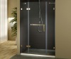 Frameless sliding door shower room S34021