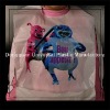 Degradable plastic cartoon bibs